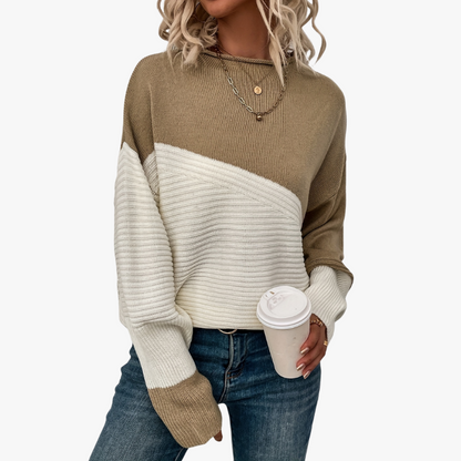 Seraphina | Drop Shoulder Loose Pullover-genser med løse skuldre