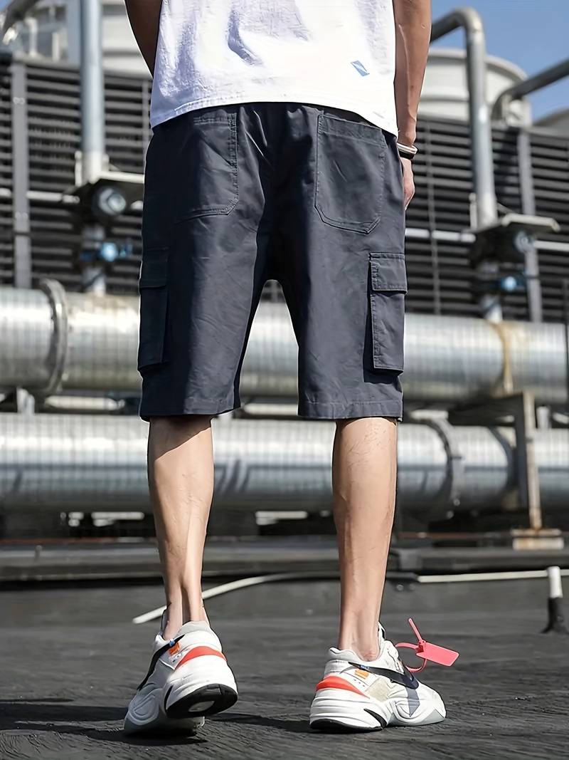 Sebastian - cargo-shorts med flere lommer