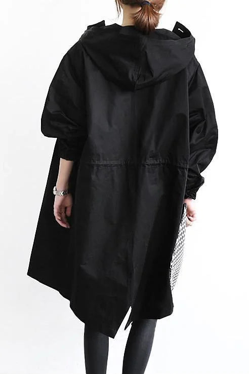 Urban skjold trendsetter oversized regnfrakk